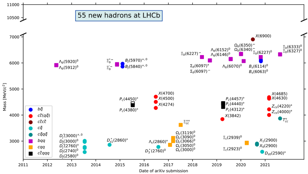 P. Koppenbug New Particles discovered at the LHC